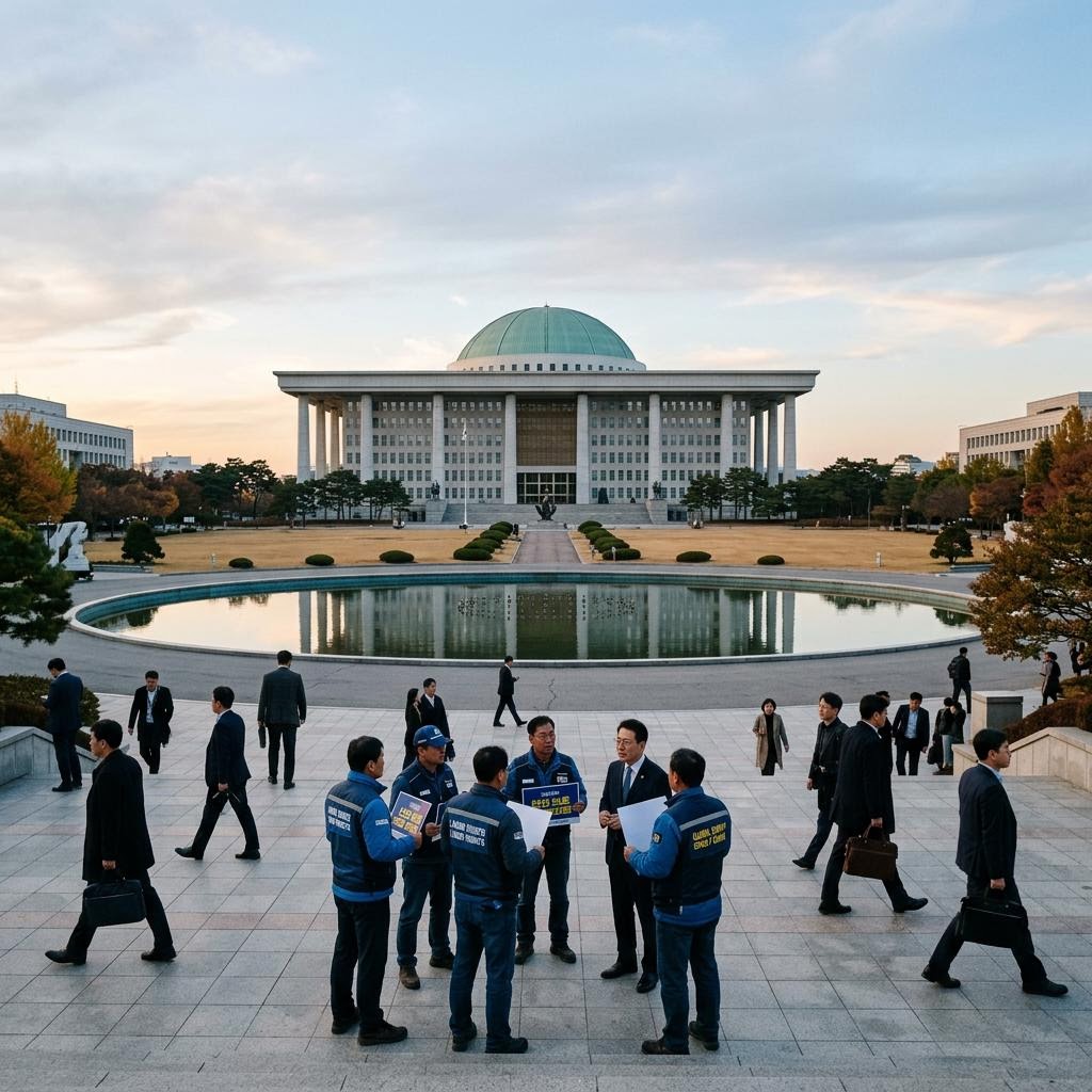 National Assembly building in Seoul